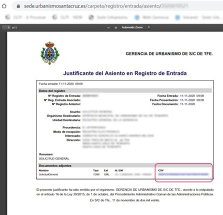 Verificación Documentos